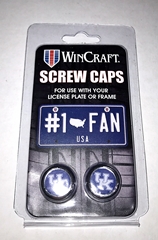 Kentucky license screw cap cover